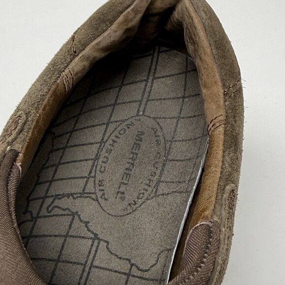 Merrell World Mover Moc Loafers Shoes Mens 10 Brown Suede Slip On Casual Comfort main image 6